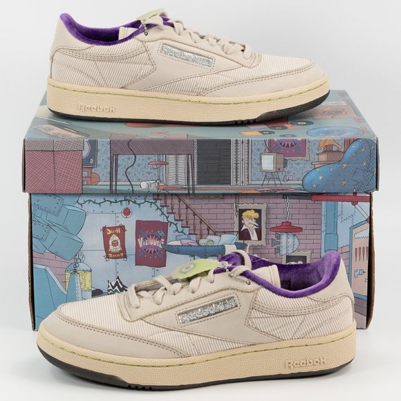 Reebok Club C 85 x Illumination's Minions Vicious 6 FZ1914 Suede Leather Sneaker - Picture 9 of 13